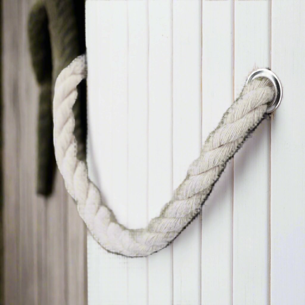 BambooLaundryBasket™ - Blanc - RangeMalin