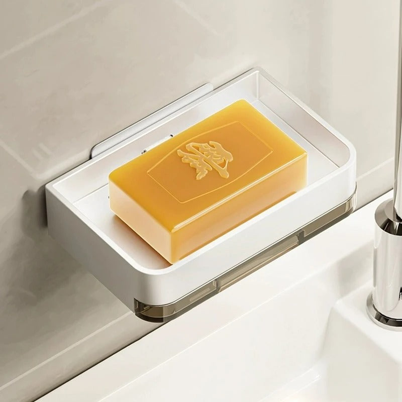 Porte savon blanc finition mate