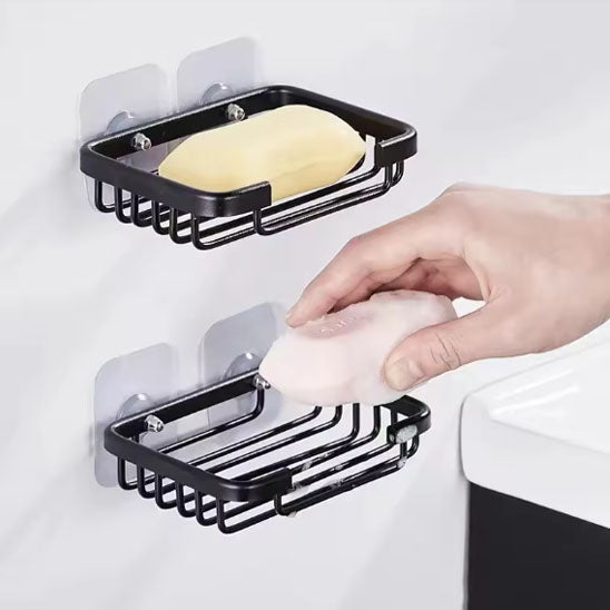 Porte savon douche utilisable comme Ă©lĂ©ment dĂ©coratif et rangement dâaccessoires