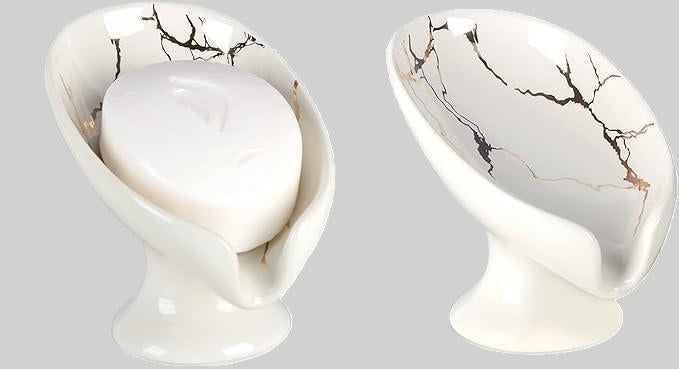 Porte-savon pour douche avec drainage incliné