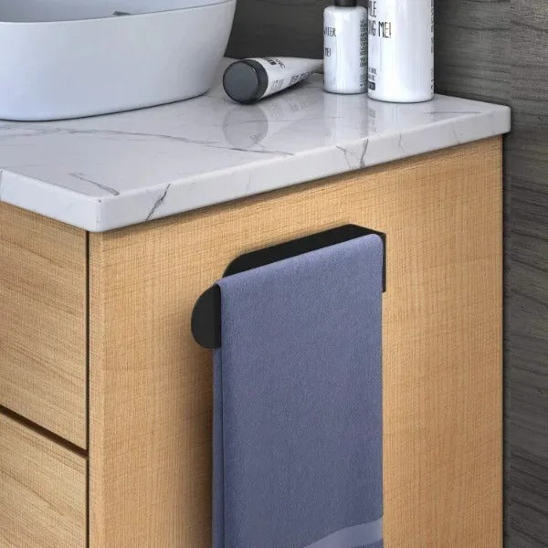Design mural compact pour porte serviette salle de bain moderne