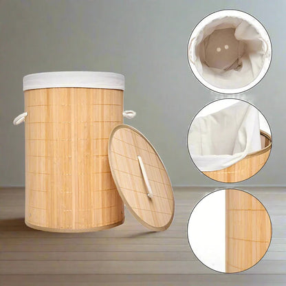 BambooLaundryBasket™ - Naturel - RangeMalin