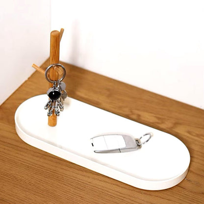 BranchOvalTray™ - Blanc - RangeMalin