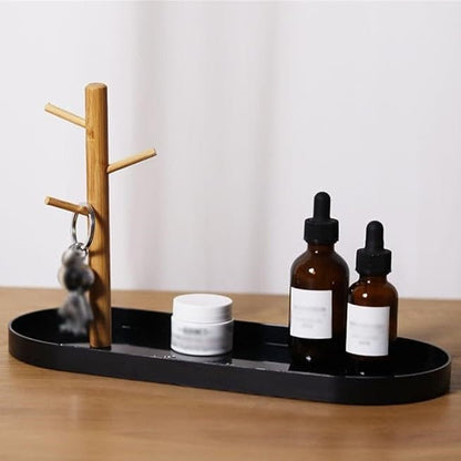 BranchOvalTray™ - Noir - RangeMalin