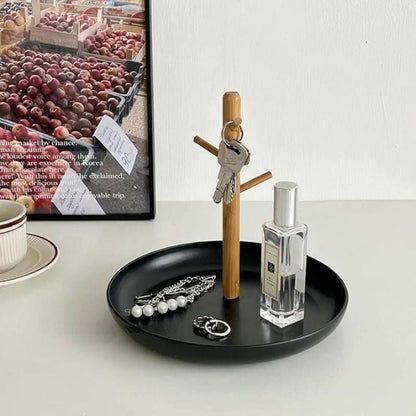 BranchRoundTray™ - Noir - RangeMalin