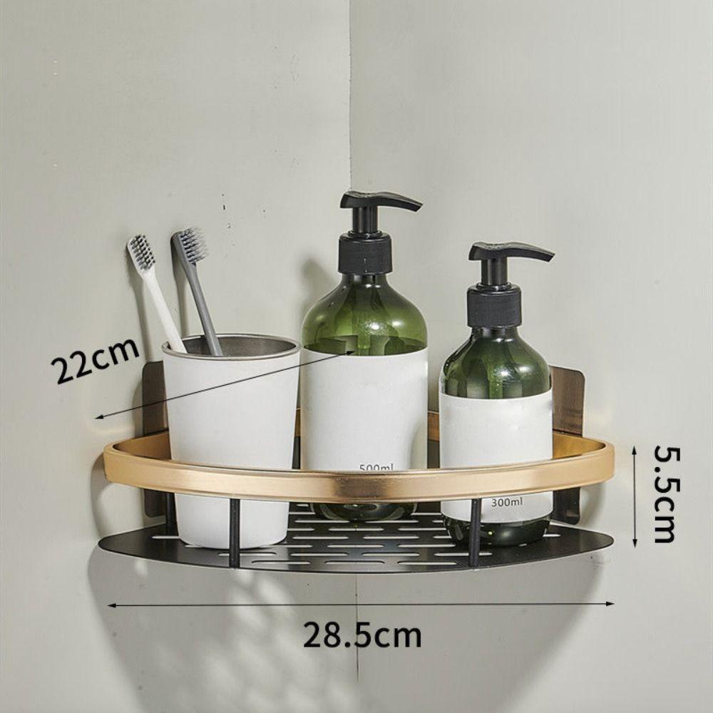Étagère murale de salle de bain aluminium résistante à la corrosion