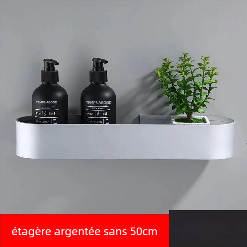 Étagere murale salle de bain multifonction, utilisable aussi en cuisine et douche