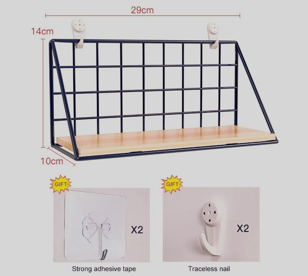 Étagère salle de bain murale offrant un rangement pratique et gain de place