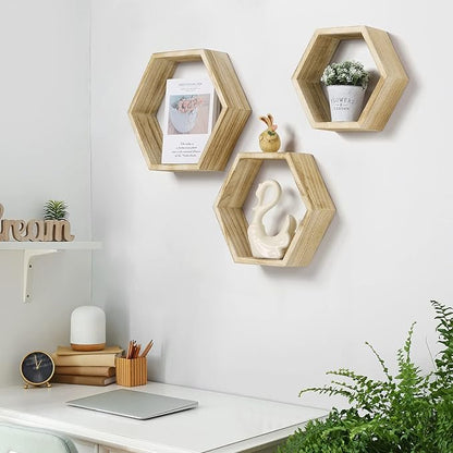 HexagonWallDecorative™ - Jaune Clair - RangeMalin