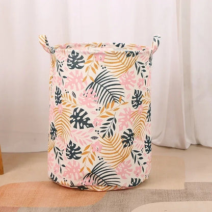 Panier linge pliable pratique pour rangement maison