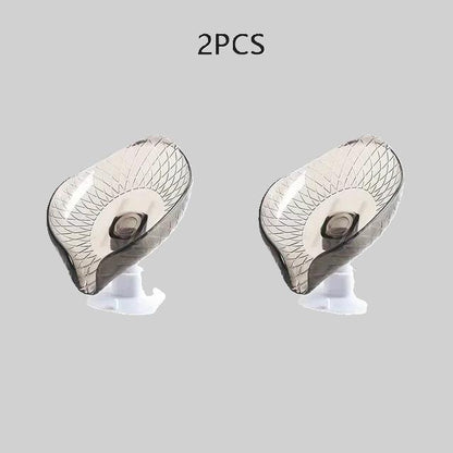 Porte-savon stable anti-glisse grâce à sa ventouse