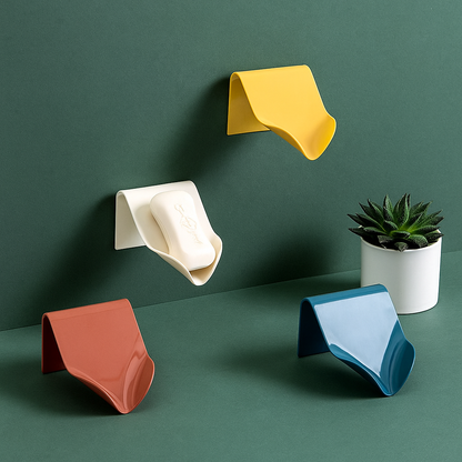 Porte savon mural compact idéal pour petits espaces