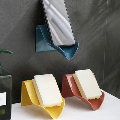 Porte savon mural hygiénique à surface antibactérienne