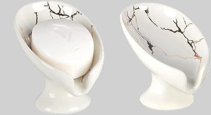 Porte-savon pour douche avec drainage incliné