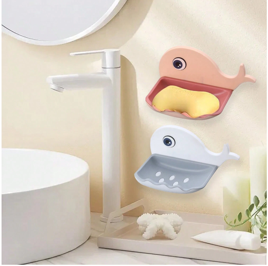 Porte savon pour douche adapté aux salles de bain d’enfants