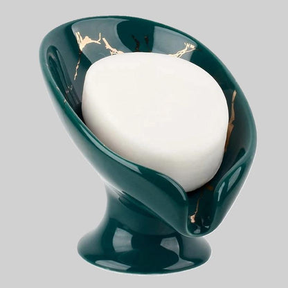 Porte-savon pour douche vert naturel