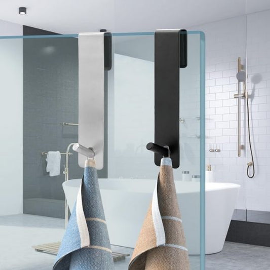 Porte serviette salle de bain avec crochet intelligent en forme de S