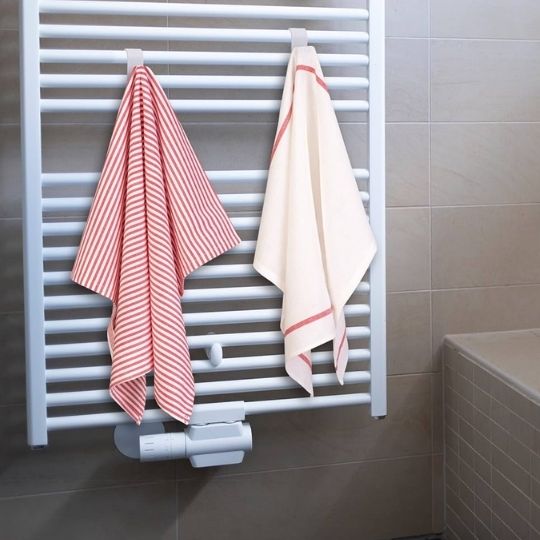 Porte-serviette installation rapide sans outil ni vis